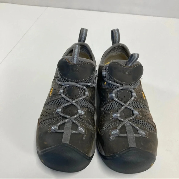 KEEN ReGen Utility Men's Atlanta Cool 2 Steel Toe Work Shoe, US 6M Brown Gray - Picture 5 of 7